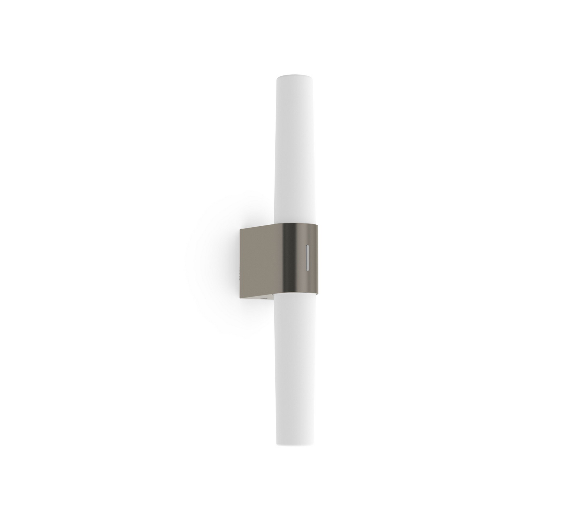 Helva Double | Wandleuchte | Geberstet Nickel