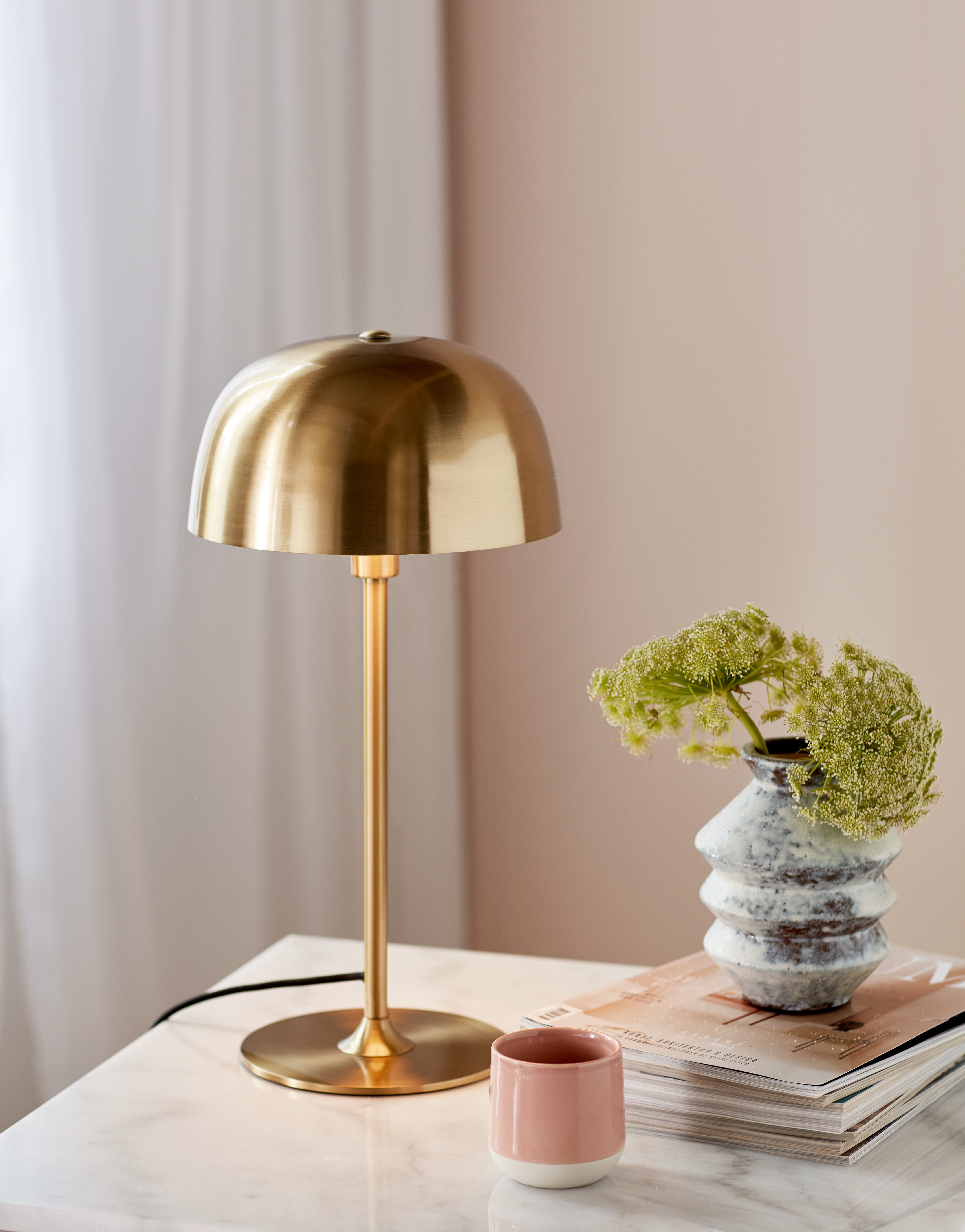Cera | Table lamp | Brass