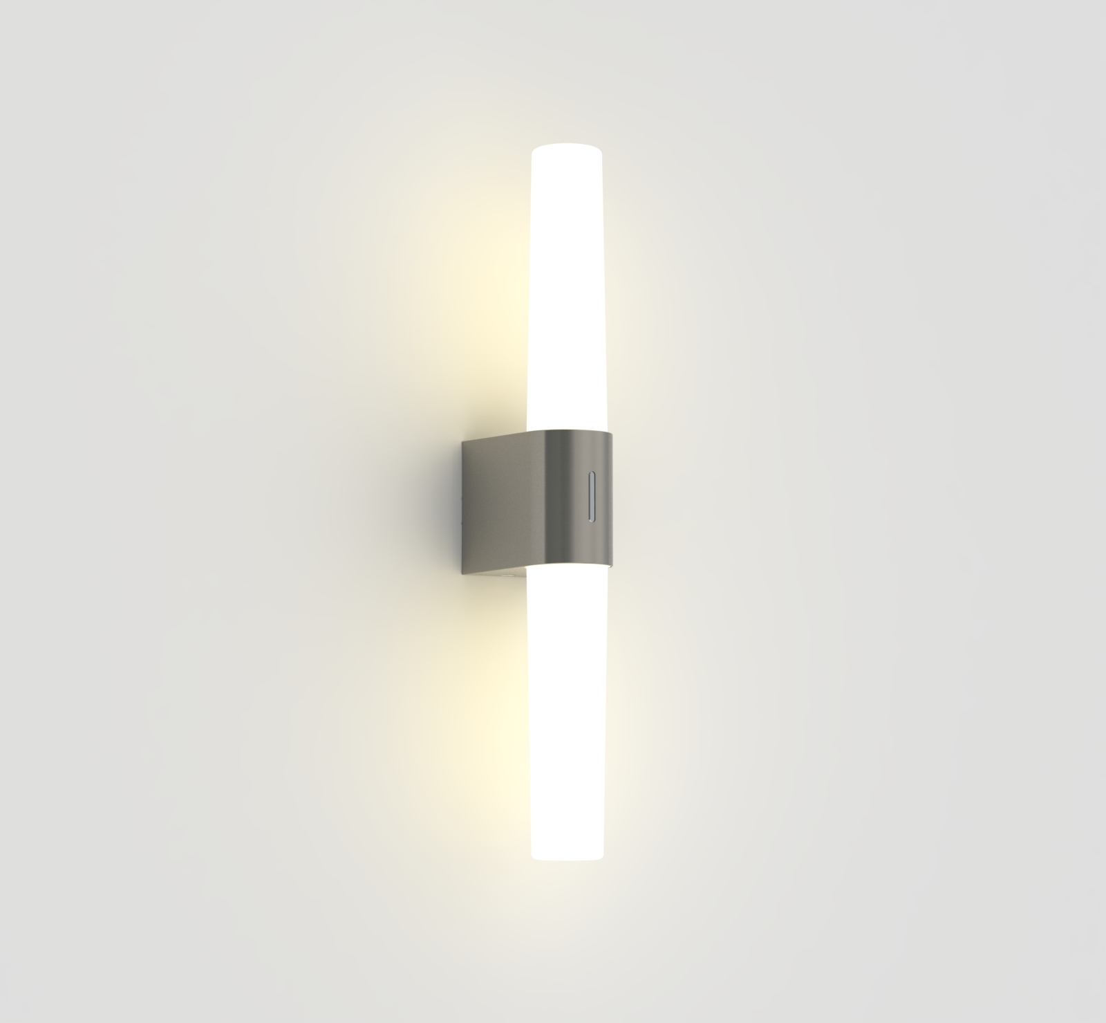 Helva Double | Wandleuchte | Geberstet Nickel