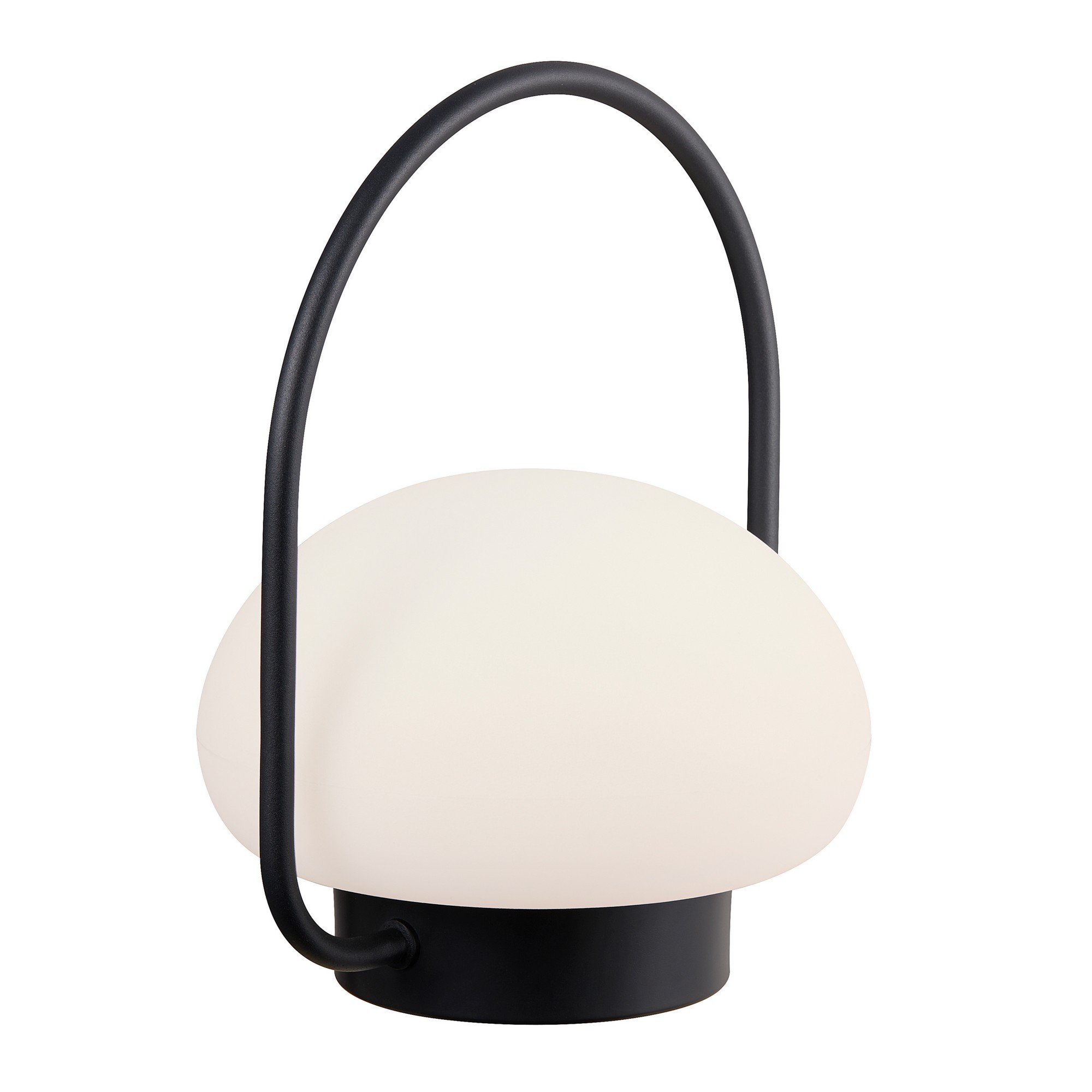 Nordlux Sponge To Go bordlampe — Hvid / sort · 2018145003